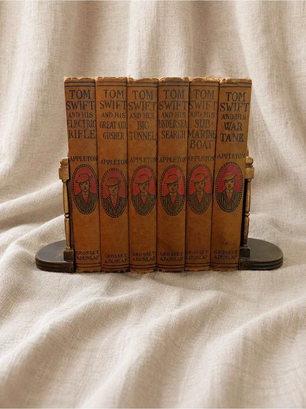 Set of Six Vintage Tom Swift Adventure Books | Victor Appleton | Early 20th Cent